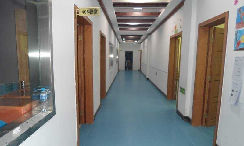北京培正教育中心商用塑膠地板 北京培正教育中心學(xué)校pvc地板